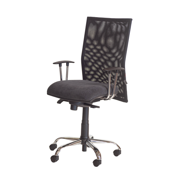 Ergonomska kancelarijska stolica A 4500 CH Štof/Crna
