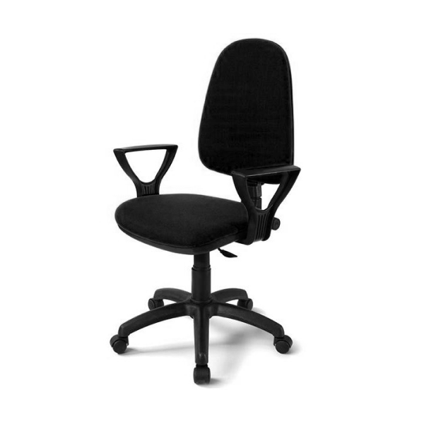 Kancelarijska stolica B 710 R Štof/Crna
