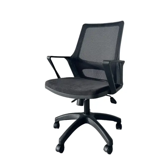 Ergonomska kancelarijska stolica Don Crna
