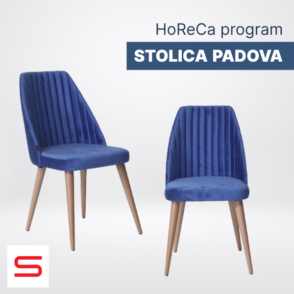 Trpezarijska stolica Padova Štof/Amsterdam 127/Nature