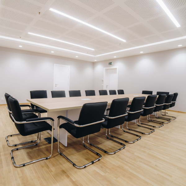 Silla S Chrom Eko koža/Crna